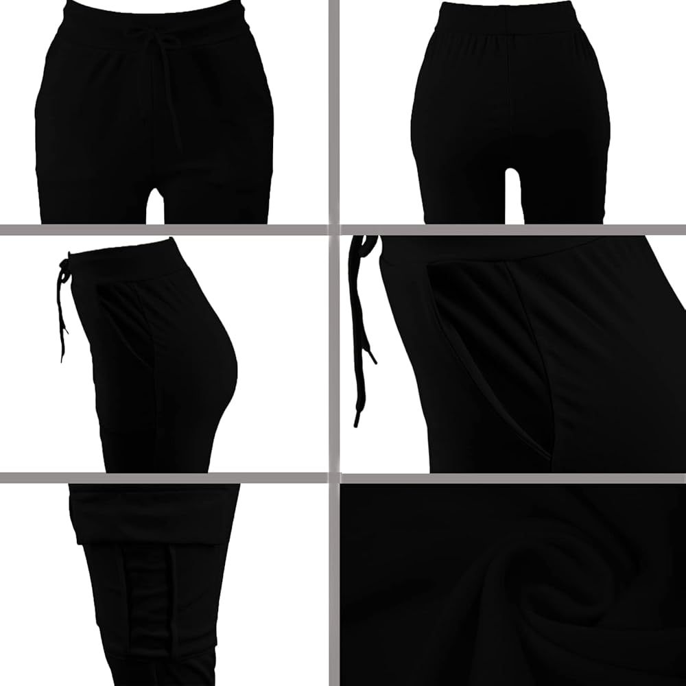 .*様 simianring straight pants BLACK24-25 Unybwonn Fringe Pants Women High Waist Side Tassel Funky